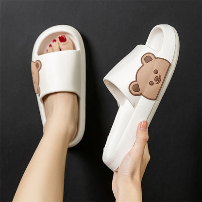 Orthopedische Instappers Ultra Zachte Teddy Pantoffels