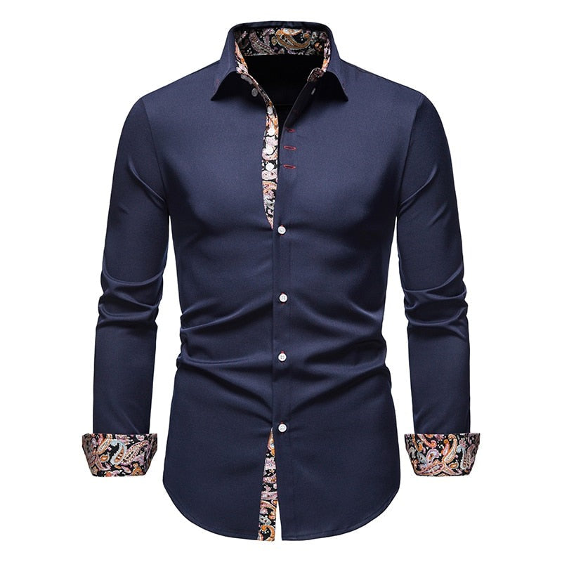Heren Overhemd Slim Fit Hoge Kwaliteit Koos-Jan