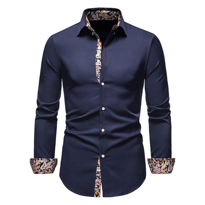 Heren Overhemd Slim Fit Hoge Kwaliteit Koos-Jan