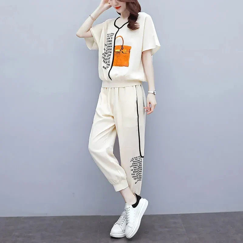 Zomer Sportieve Outfit Set voor Dames