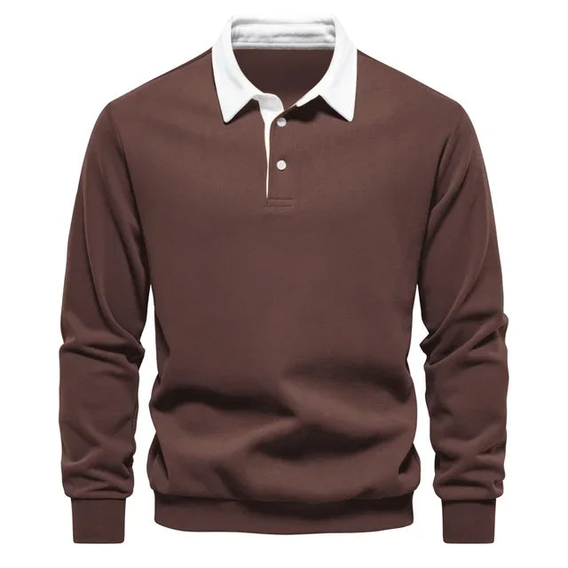 Polo Shirt Mannen Klassiek Wit
