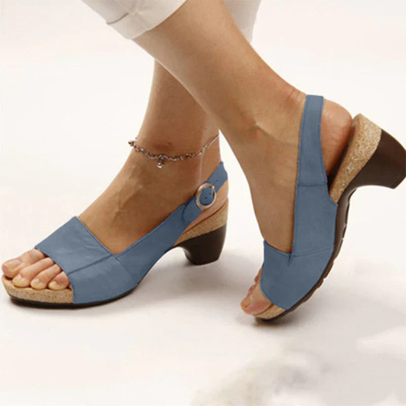 Orthopedische Sandalen met Peep Toe voor Comfortabele Voeten