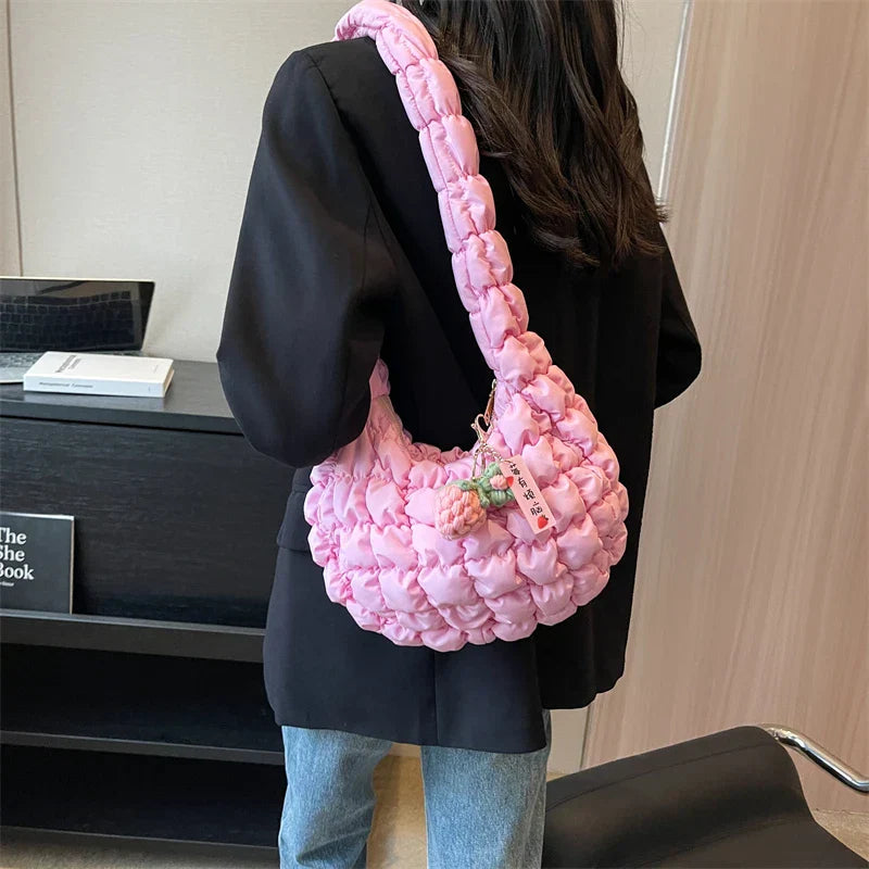 Stylish Schoudertas met Veel Opbergruimte
