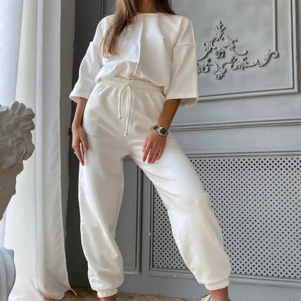 Lichte Zomer Tracksuit Sportief en Comfortabel