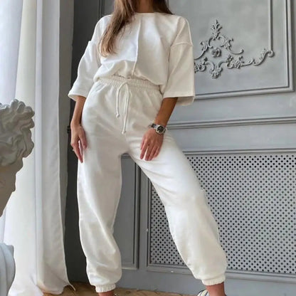 Lichte Zomer Tracksuit Sportief en Comfortabel