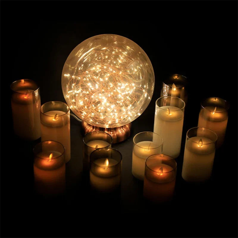 LED Kaarsen Set van 3 Stuks Vlamloze Kaarsen met Timer en Afstandsbediening Realistische Flikkering
