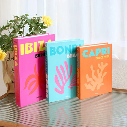 Salontafel Decoratie Boeken Set 3 Stuks Opvouwbaar Design Koffietafel Styling