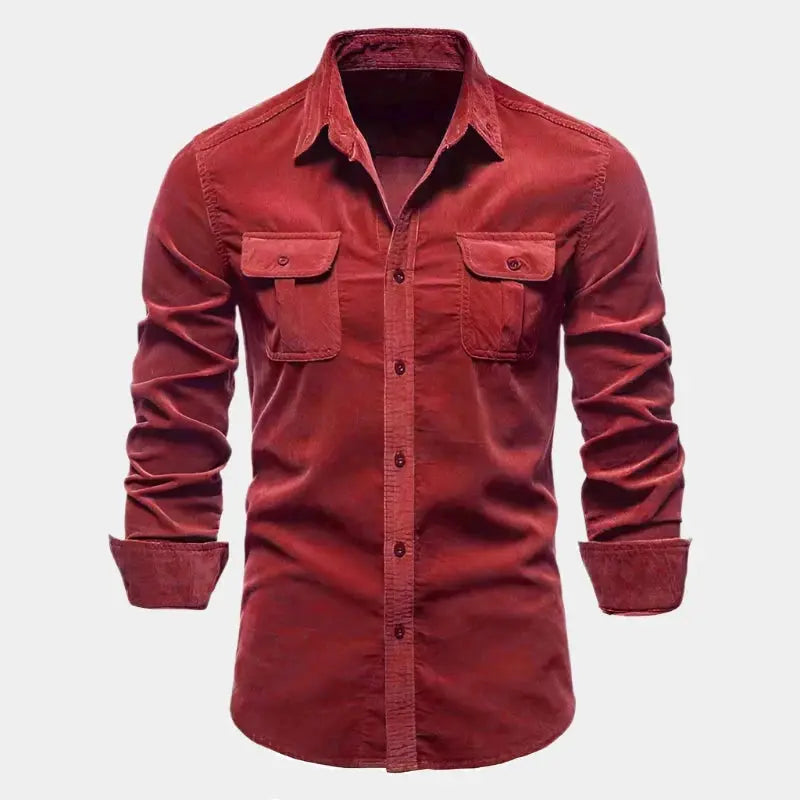 Elegante Overhemd voor Mannen Donker Blauw - StudioMarella