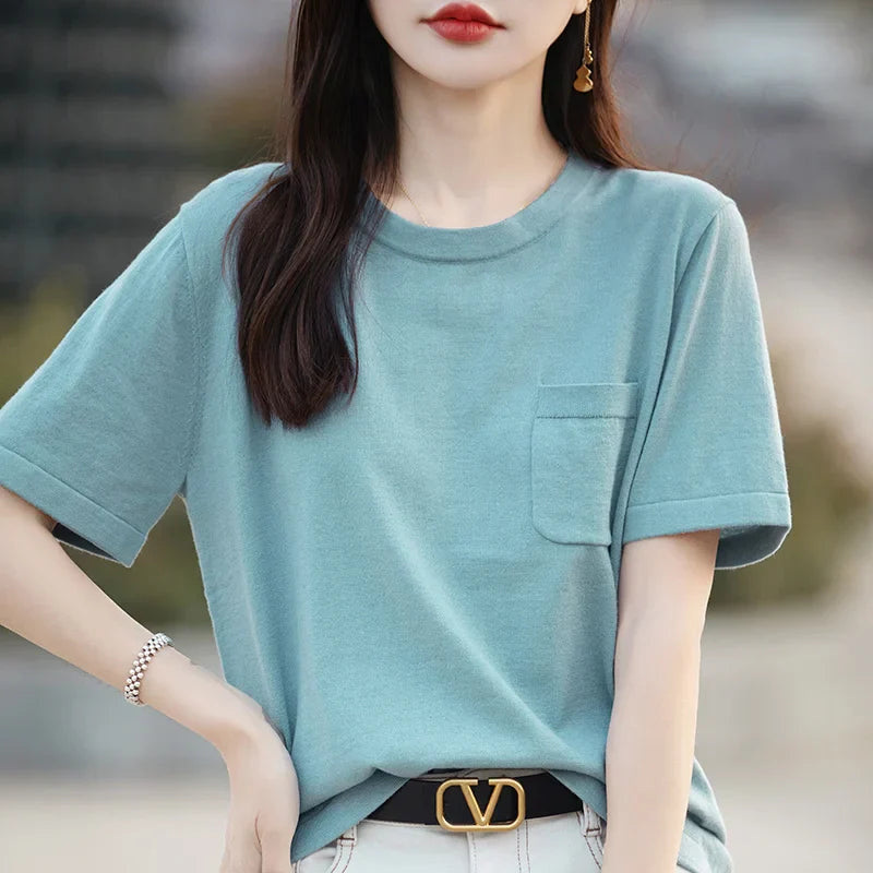Lichte Zomer T-Shirt voor Vrouw
