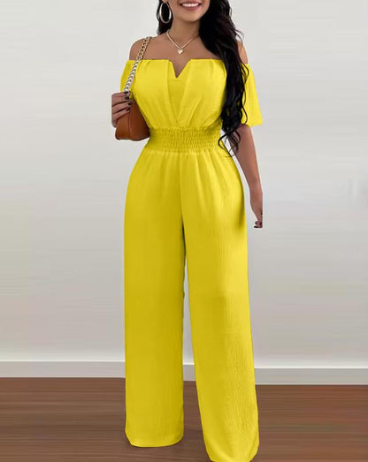 Jumpsuit Zonder Schouders Vrouwelijke Zomerjurk