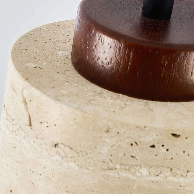 Vidar – Moderne Stenen Hanglamp met Natuurlijke Textuur