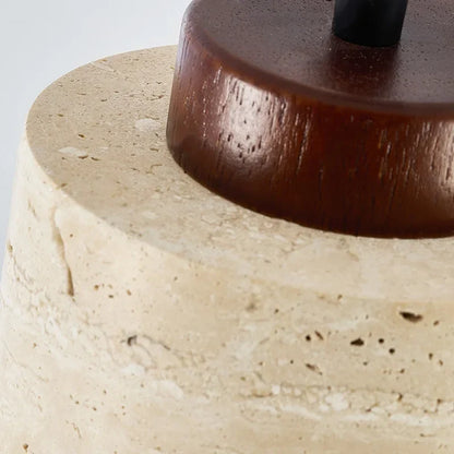 Vidar – Moderne Stenen Hanglamp met Natuurlijke Textuur