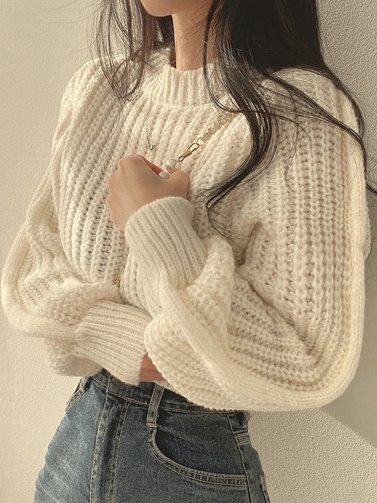 Gebreide Oversized Trui voor Vrouw
