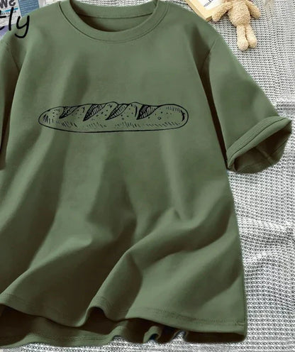 Zomer T-shirt voor Dames Luminous Chic Stijl