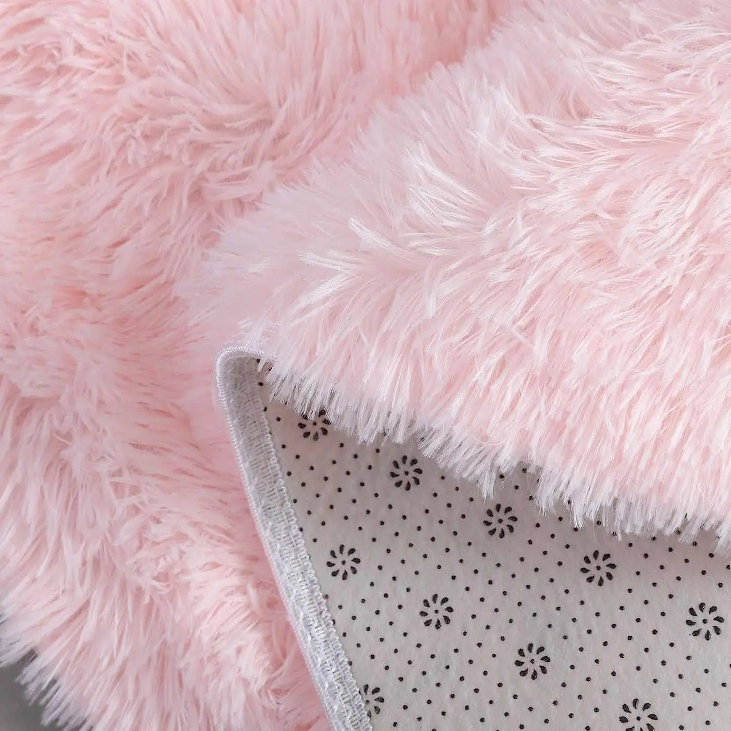 Vloerkleed Kinderkamer Rond Fluffy Zacht 160cm Shaggy Tapijt