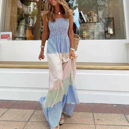 Maxi Jurk Zomerjurk voor Vrouw Boheemse Stijl