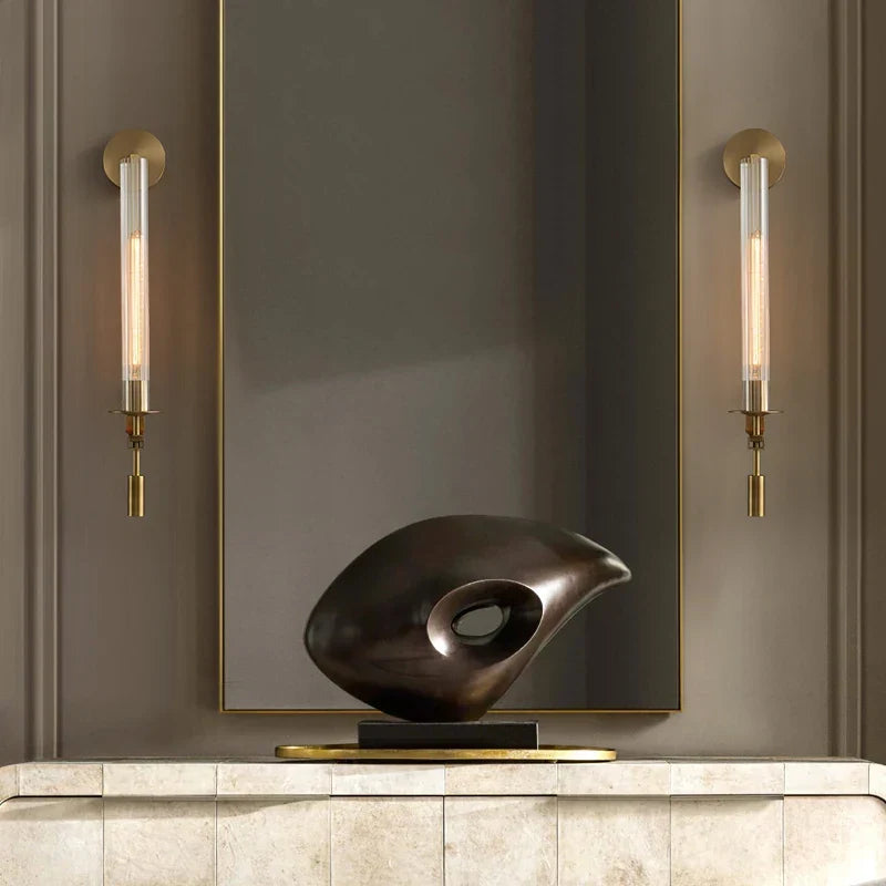 Moderne Wandlamp Goud — Elegante Muurverlichting voor Slaapkamer Woonkamer | Scandinavisch Design Wandspot