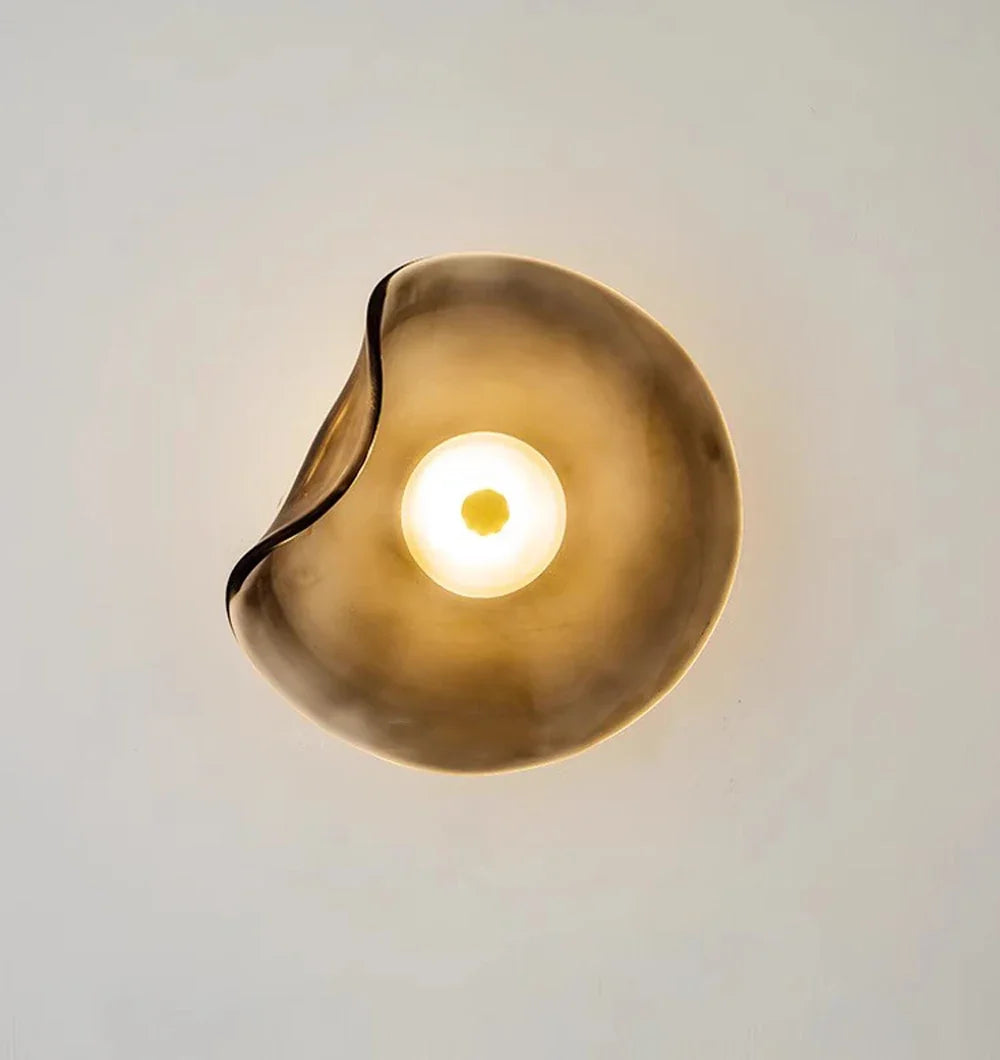 Glazen Wandlamp met LED-verlichting – Modern Design voor Interieur