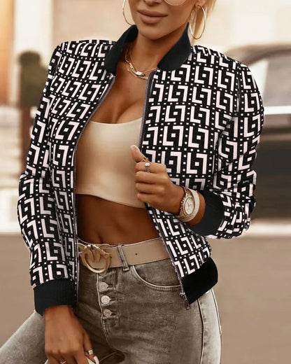 Damesvest Met Lange Mouwen Elegante Stijl - StudioMarella