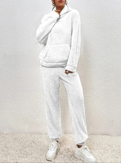 Dames Fleece Lounge Set Zacht en Comfortabel