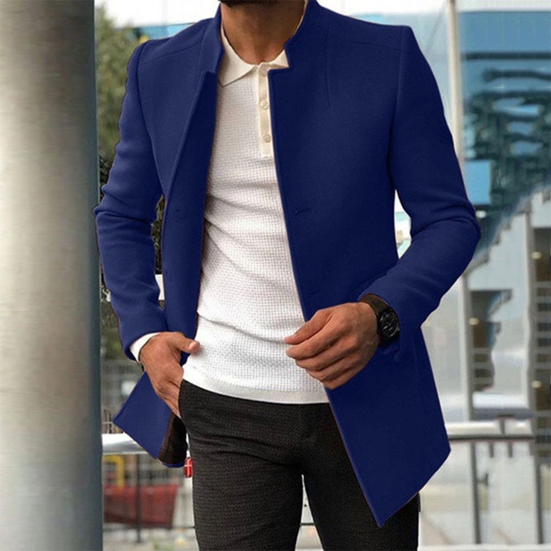 Heren Lederen Jas Trendy Stijl