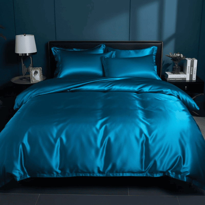 Luxe Zijden Beddengoed Set voor Ultiem Slaapcomfort – Sansoti