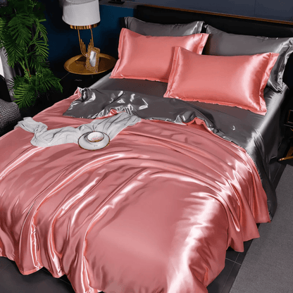 Luxe Zijden Beddengoed Set voor Ultiem Slaapcomfort – Sansoti