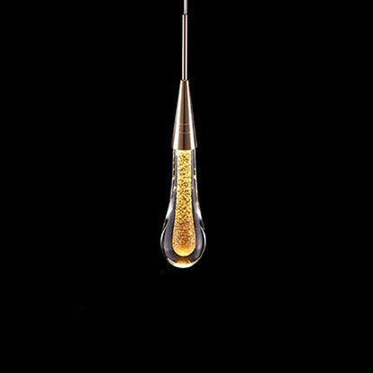 Glazen Hanglamp met Gouden Metalen Armatuur en Geïntegreerde LED-Verlichting – Scandinavisch Design voor Eetkamer, Woonkamer en Keuken