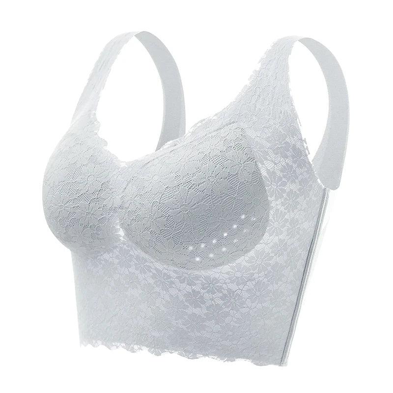 Postuur Correctie BH Draadloos Stretch Ademend Comfort Dag en Nacht Zachte Cup Brede Band Ergonomisch Design