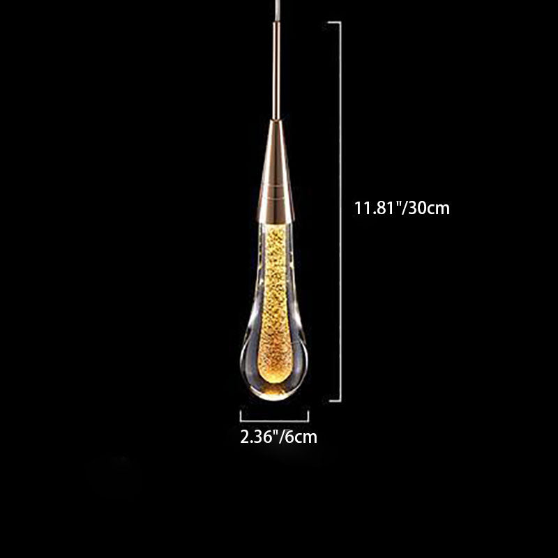 Glazen Hanglamp met Gouden Metalen Armatuur en Geïntegreerde LED-Verlichting – Scandinavisch Design voor Eetkamer, Woonkamer en Keuken