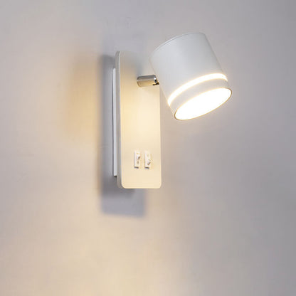 Wandlamp LED Verstelbaar IJzer Zwart Wit 15W Woonkamer Slaapkamer Hal Spotlamp Leeslamp Ingebouwde LED Moderne Wandspot