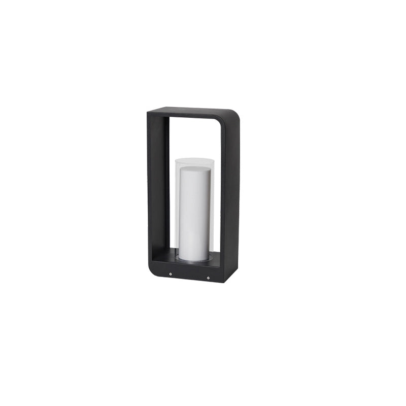 Led tuinlamp voor buiten – vierkante moderne buitenlamp met warm licht
