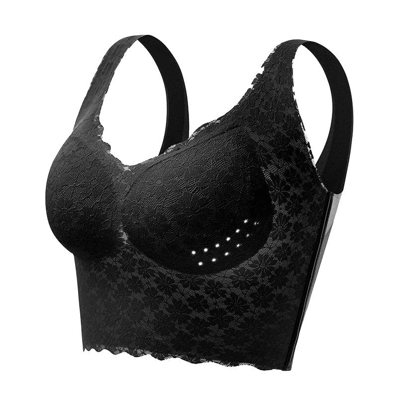 Postuur Correctie BH Draadloos Stretch Ademend Comfort Dag en Nacht Zachte Cup Brede Band Ergonomisch Design