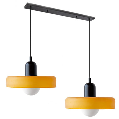 Luccon Dubbele Hanglamp Glas G9 35 cm Modern Eettafel Woonkamer Design Verlichting
