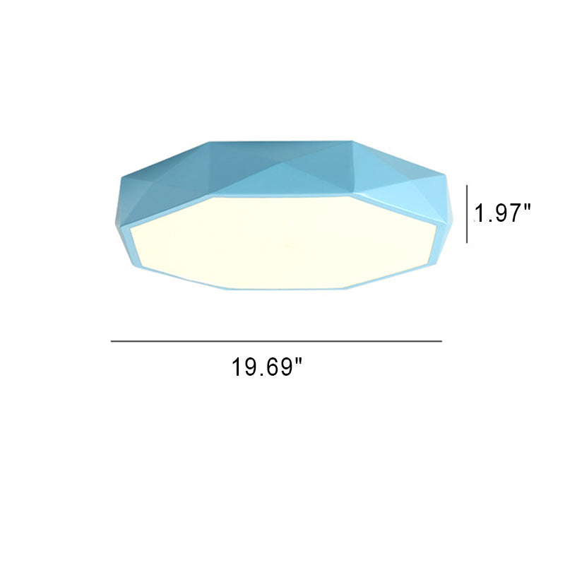 LED Plafondlamp Abstract Scandinavisch Design Warm Licht Acryl IJzer Flush Mount Gangen Woonkamers Slaapkamers