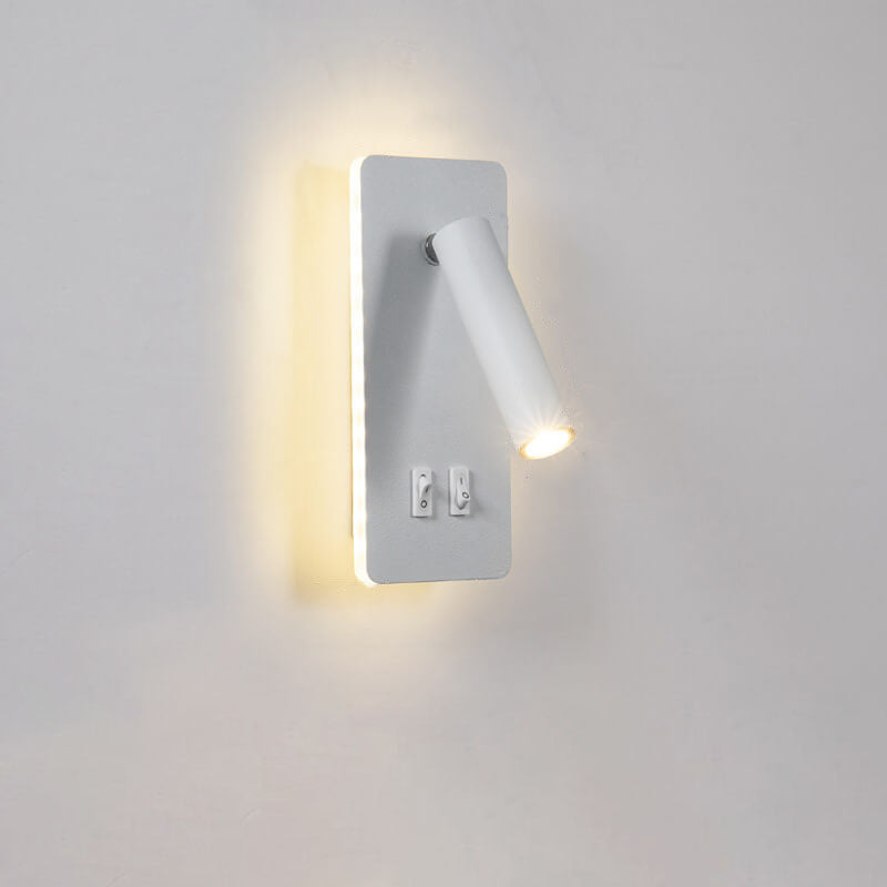 Wandlamp LED Verstelbaar IJzer Zwart Wit 15W Woonkamer Slaapkamer Hal Spotlamp Leeslamp Ingebouwde LED Moderne Wandspot