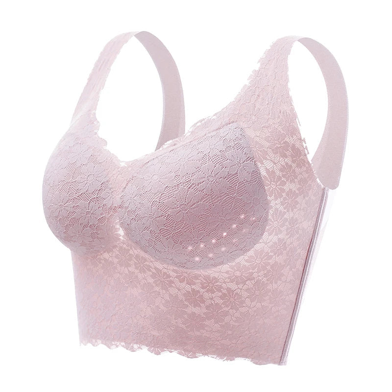Postuur Correctie BH Draadloos Stretch Ademend Comfort Dag en Nacht Zachte Cup Brede Band Ergonomisch Design