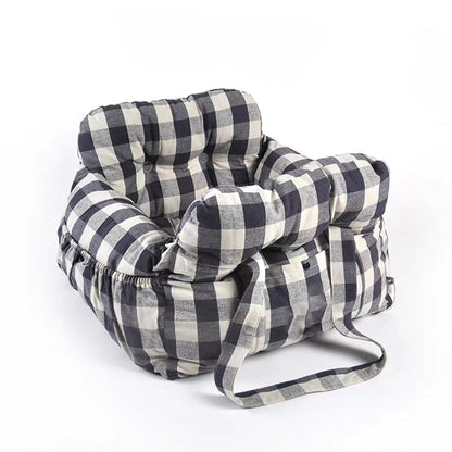 Hondenautostoel Draagbaar Reisbed Comfortabel Bolster Veilige Zetel voor Kleine Honden Katten Huisdieren