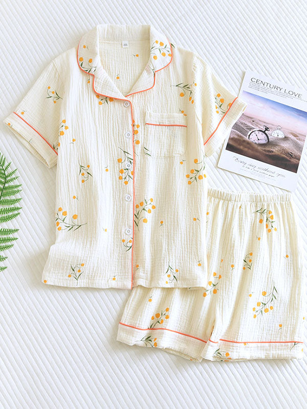 Vrouwen Pyjama Set Katoen Zacht Elegante Ontwerp - StudioMarella