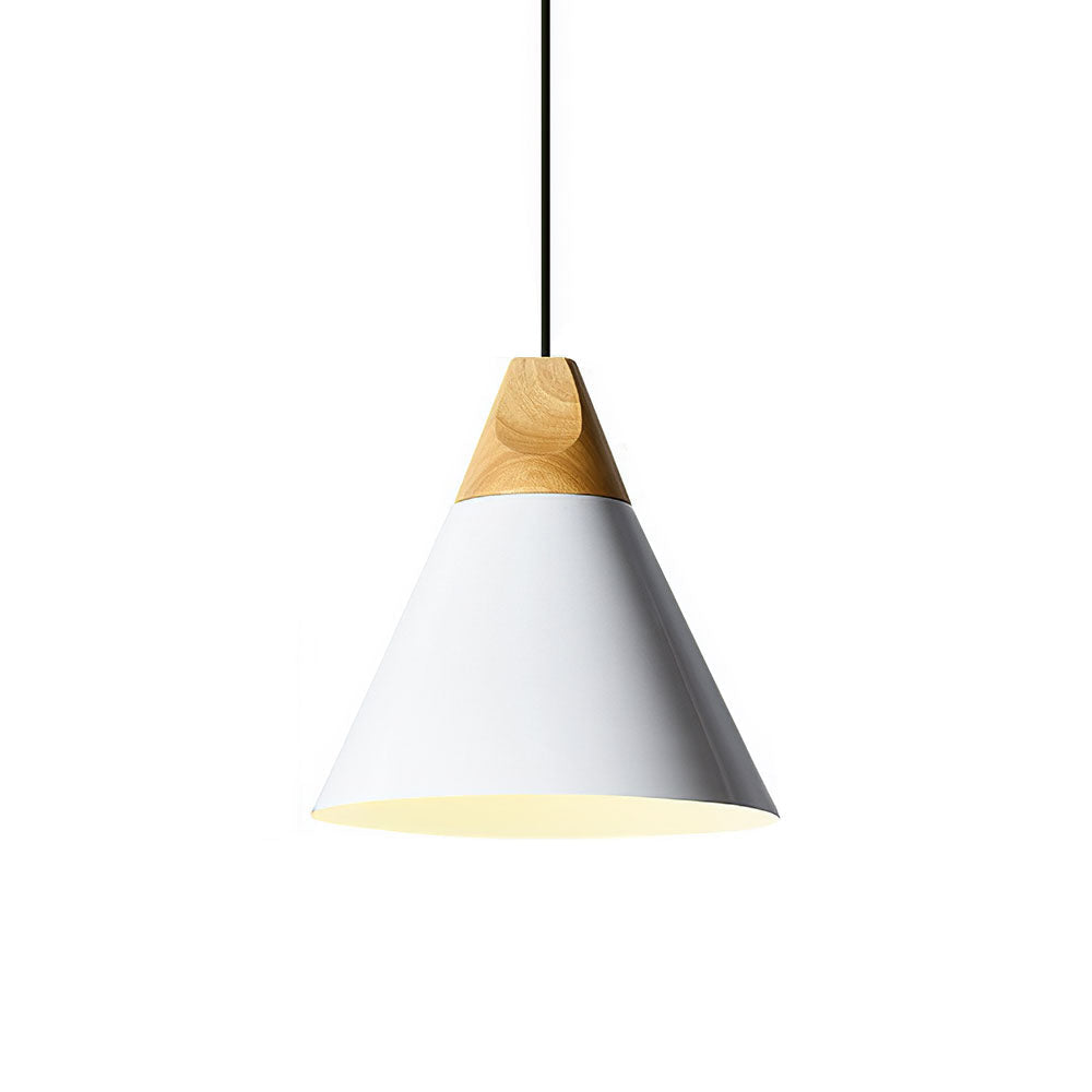 Hanglamp Hout Aluminium E27 Kleurrijk Eetkamer Woonkamer Keuken Designlamp Modern