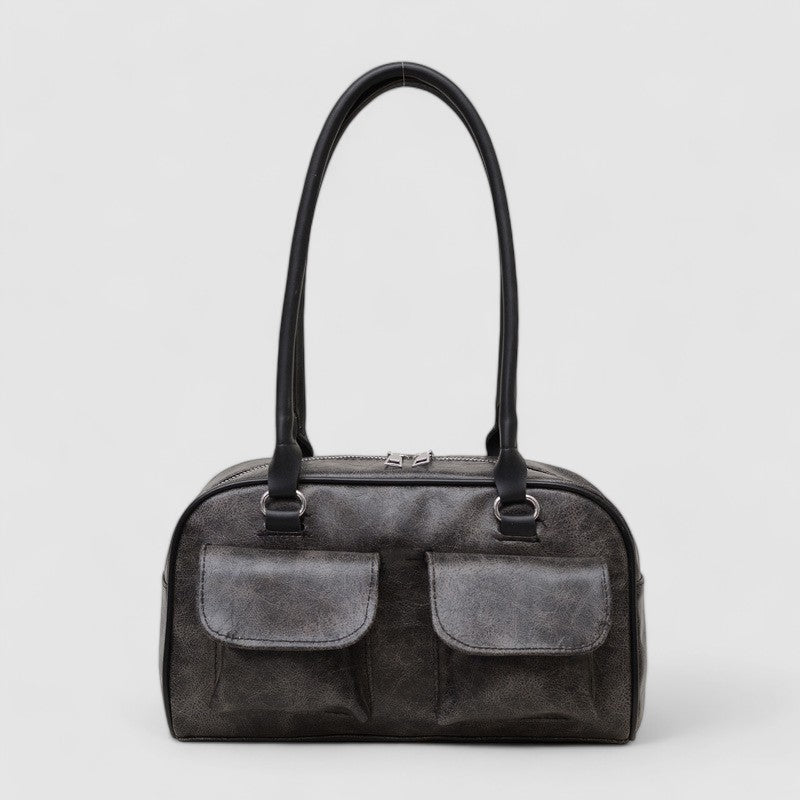 Vegan Schoudertas Dames Vintage Stijl 27 cm - StudioMarella