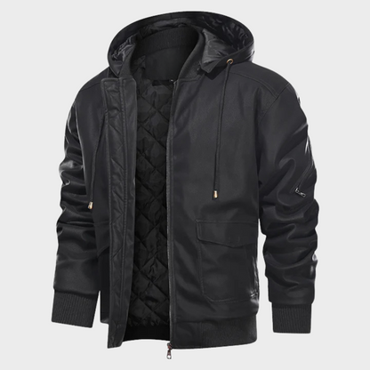 Heren Hoodie Gewatteerd Warm Isolatie Jas