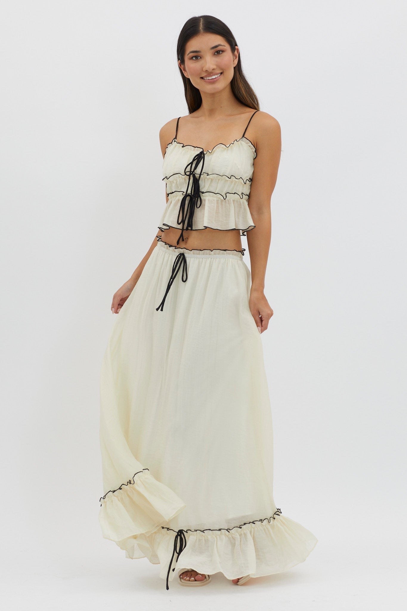 Dames Zomerset Tweedelig – Top en Lange Rok Zomercollectie - StudioMarella