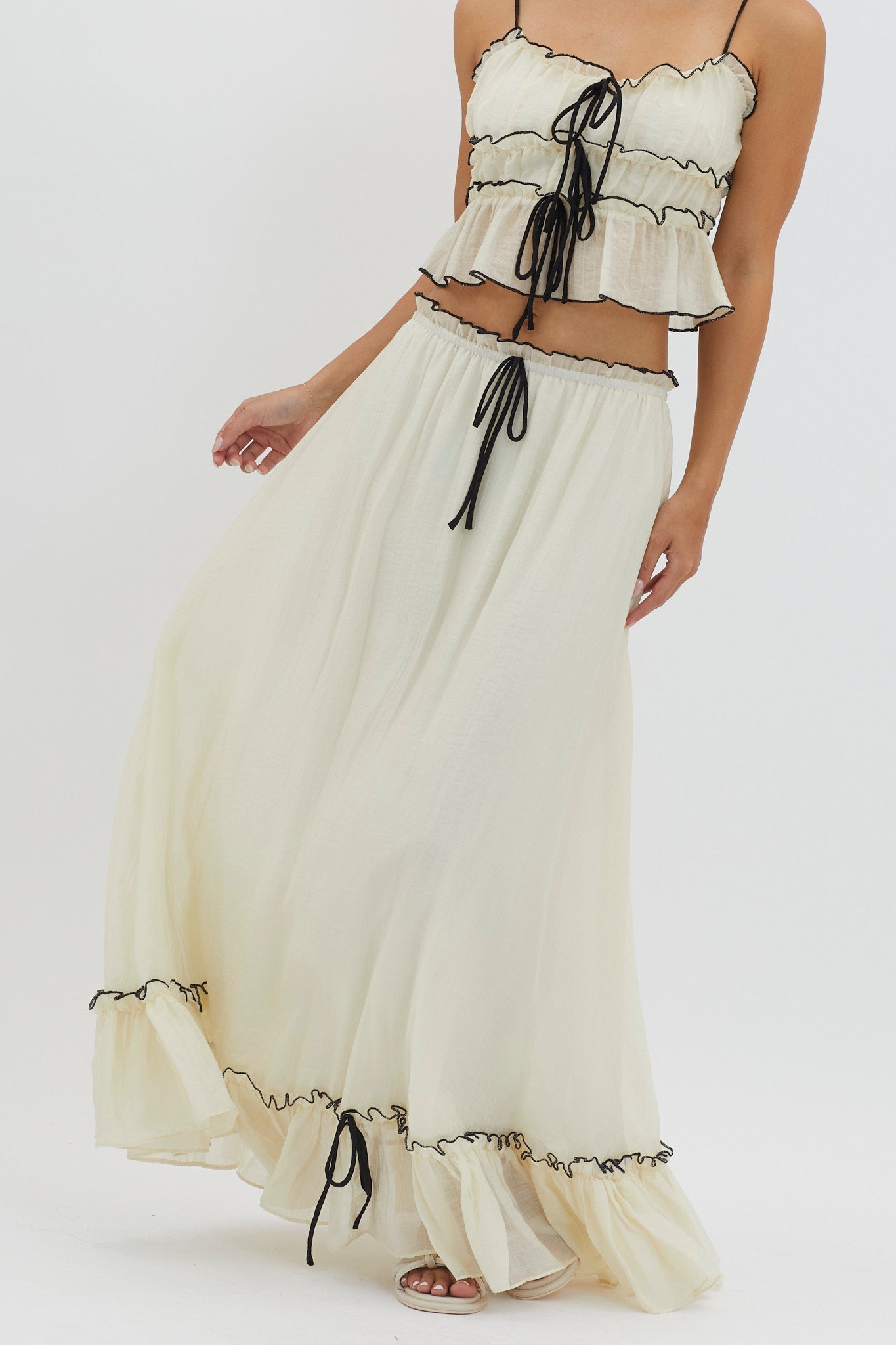 Dames Zomerset Tweedelig – Top en Lange Rok Zomercollectie
