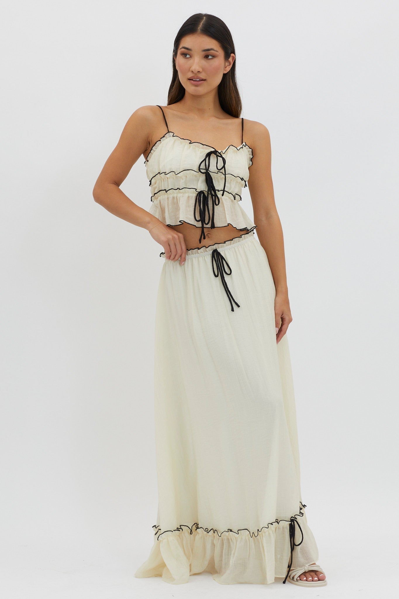 Dames Zomerset Tweedelig – Top en Lange Rok Zomercollectie