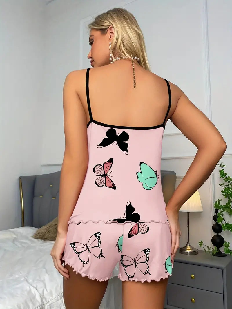 Vrouwen Pyjama Set Zacht en Comfortabel Luchtige Stof