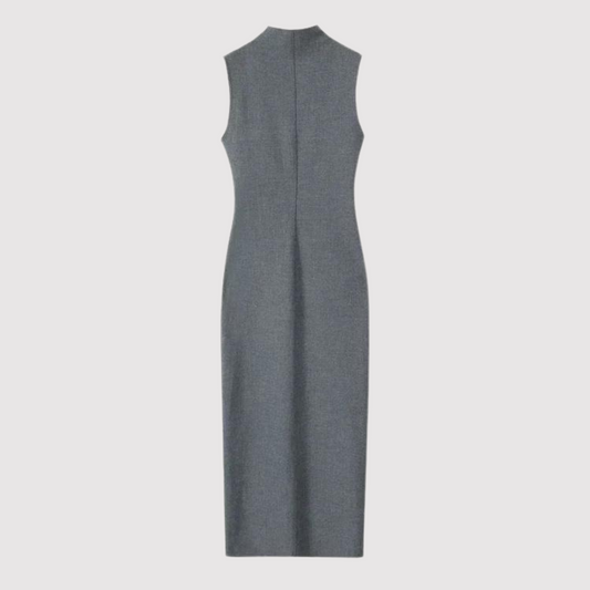 Elegante Lange Jurk Kokermodel Thora Stijl - StudioMarella
