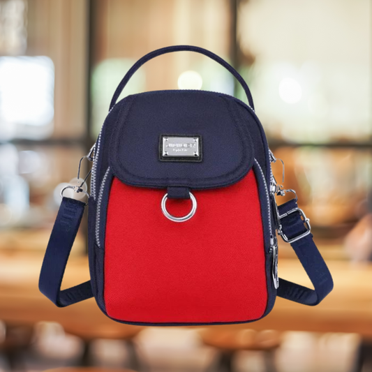 Klein Leer Crossbodytasje voor Vrouw - StudioMarella