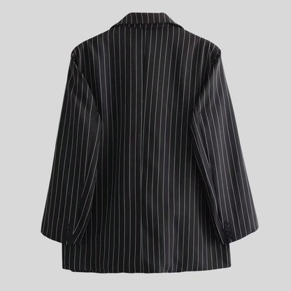 Blazer voor Vrouw met Strepen Elegant Model