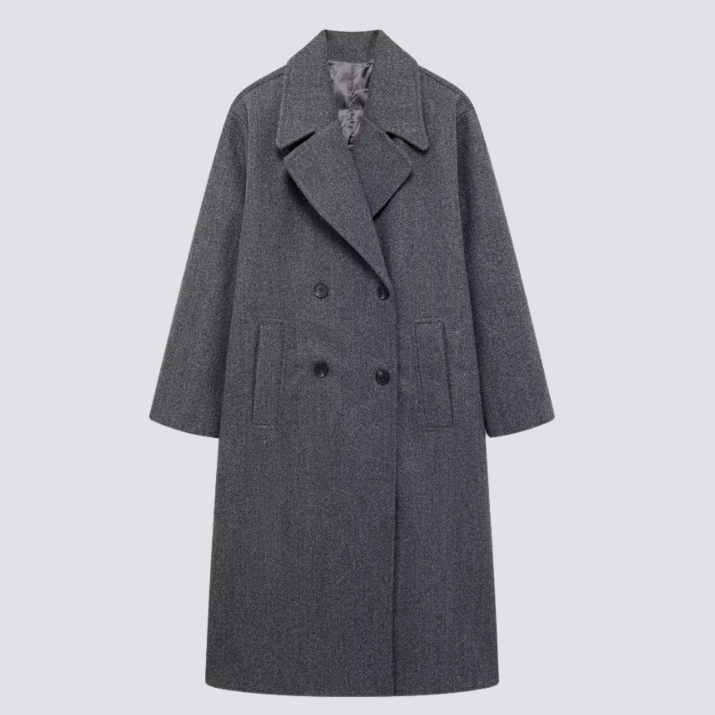 Vrouwelijke Lange Coat Stijlvolle Jas - StudioMarella